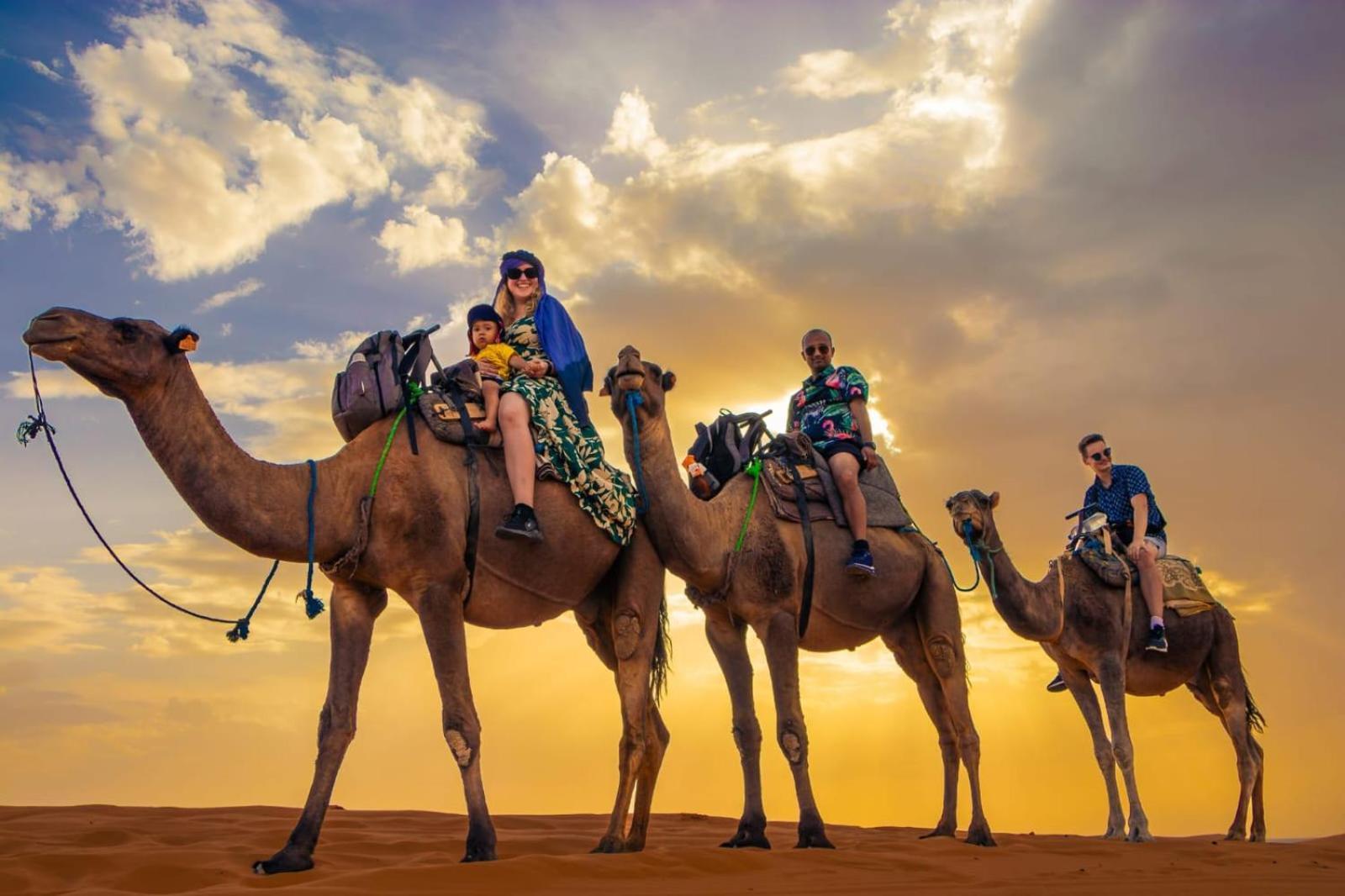Merzouga Camel Trekking Camp Buitenkant foto