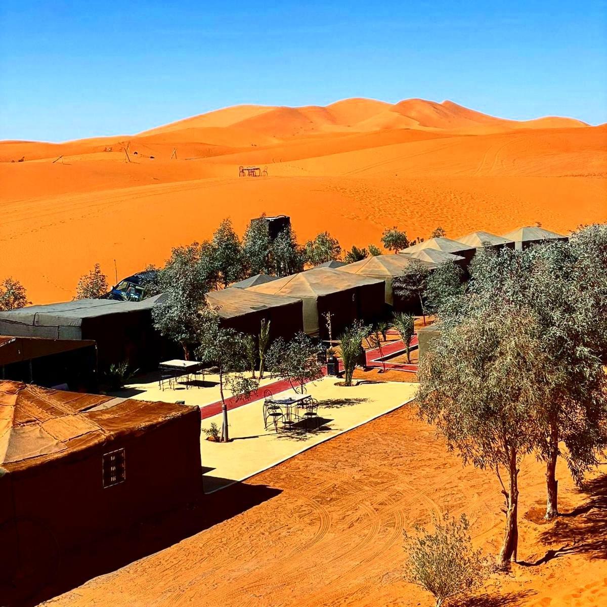 Merzouga Camel Trekking Camp Buitenkant foto